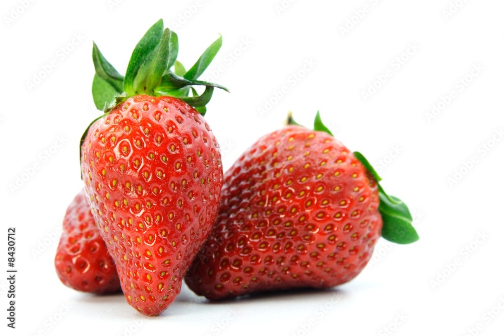 gepflückte Erdbeeren gepflückte Erdbeeren