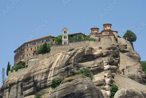 Monastery Varlaam Meteora Greece Thessaly photo