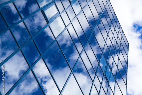 windows of skyscraper with ...