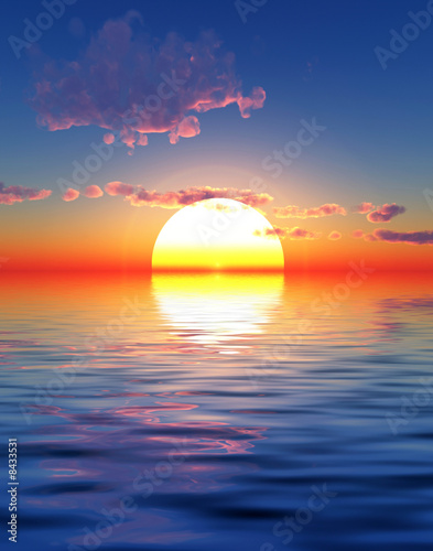 Sea sunset © Sergey Tokarev