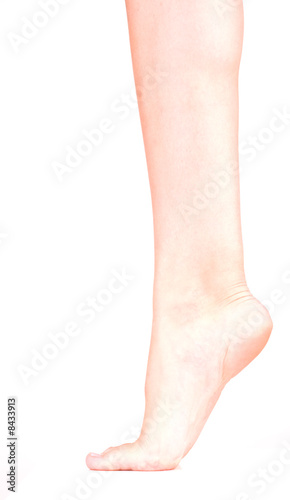 High Heel - Fuss auf Zehen stehend © unpict
