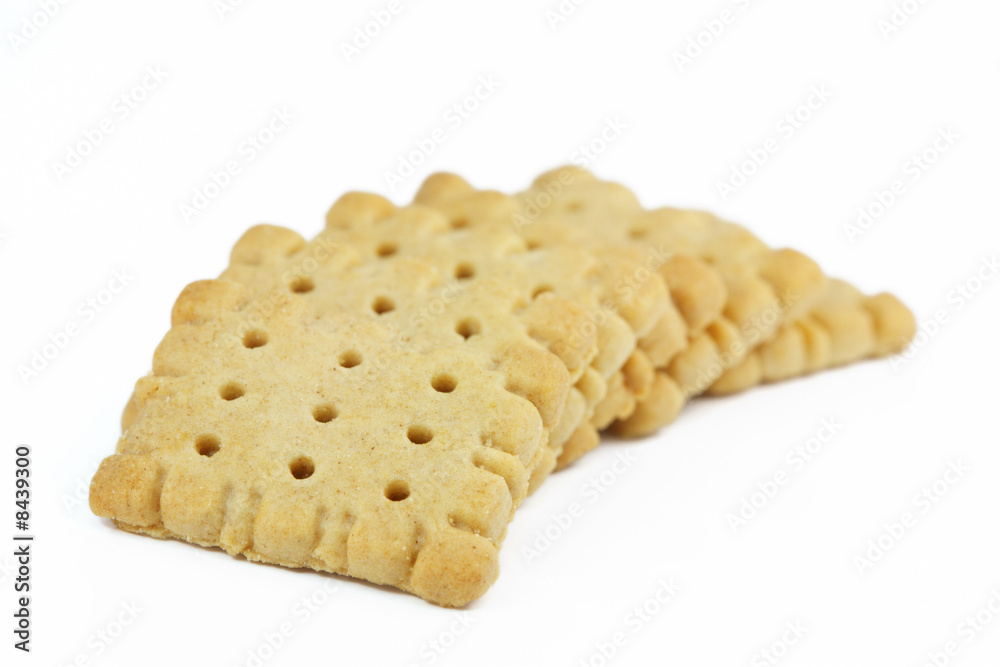 Piled biscuits in circle Piled biscuits in circle