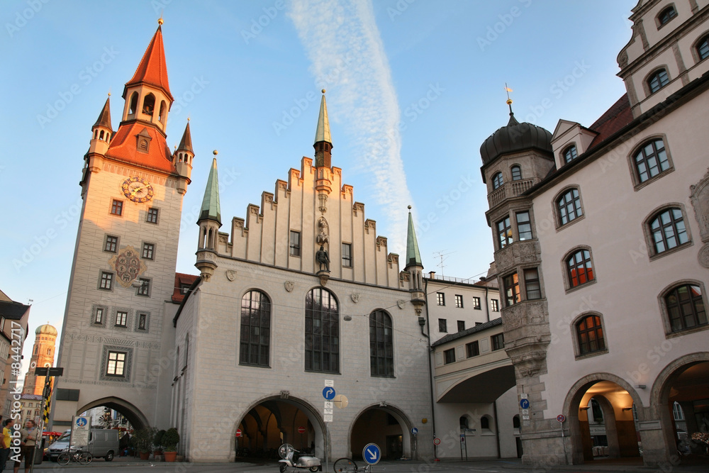 Fototapeta premium square in Munich