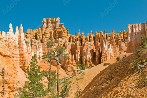 Red pinnacles (hoodoos) of Bryce Canyon, Utah, USA