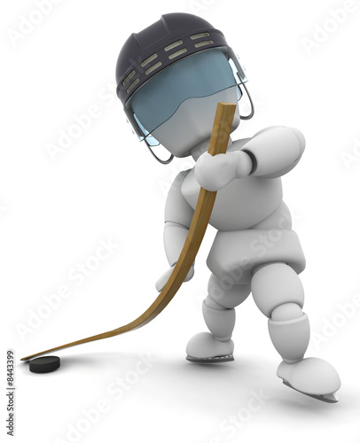 Photography Ice hockey player