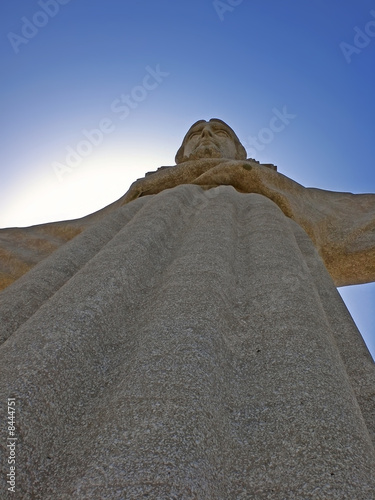 Принти на полотні Statue of Christ (Cristo Rei) in Lisbon