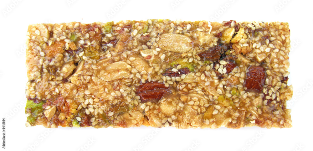 Mixed nuts snack coctail with honey and sesame Mixed nuts snack coctail with honey and sesame