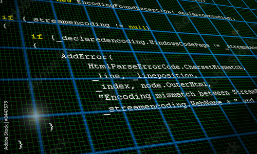 Programming Code Source Background Texture Illustration Design