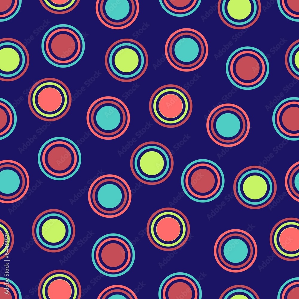 Bright Polka Dots Background Bright Polka Dots Background