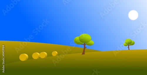 Paesaggio rurale photo