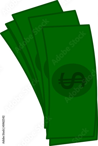 Dollaro, mazzo di dollari