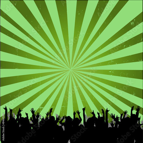 Vector - People at the concert