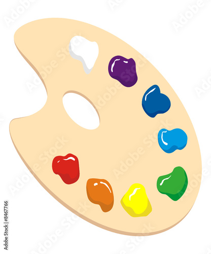 Palette-seven-color