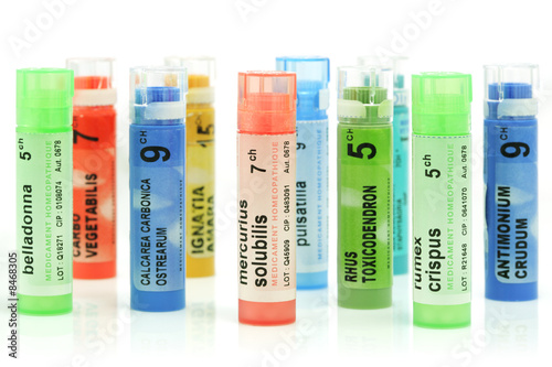 Homeopathy tubes photo