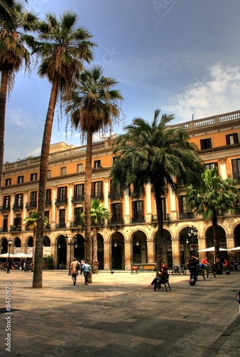 Plaça Reial in Barcelona