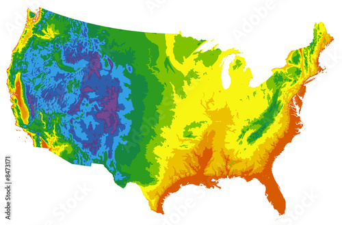 USA map