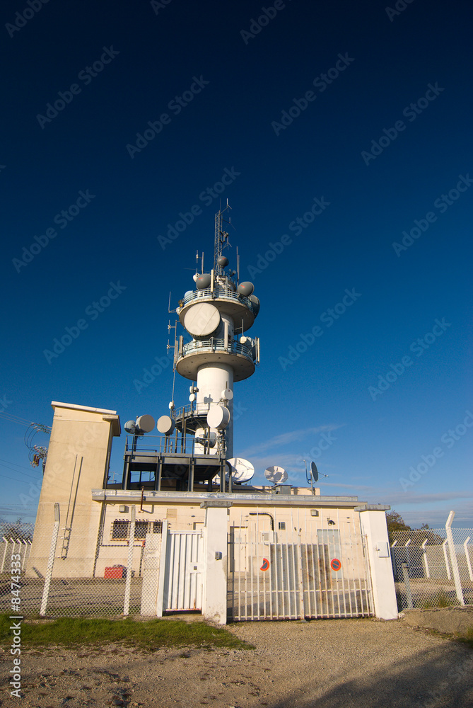 Obraz premium relai de communications
