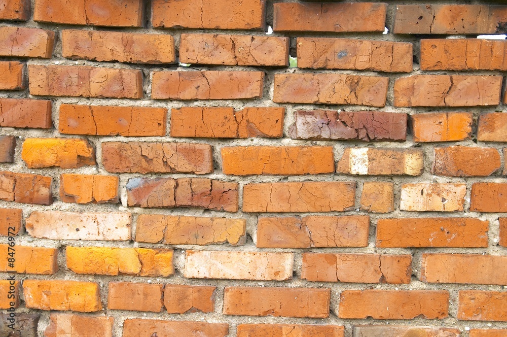 Obraz premium Wall of a brick
