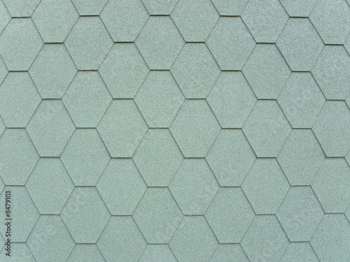 Green background in roofing style