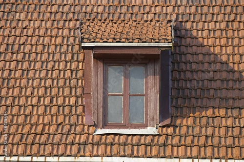 Roof, window, tile