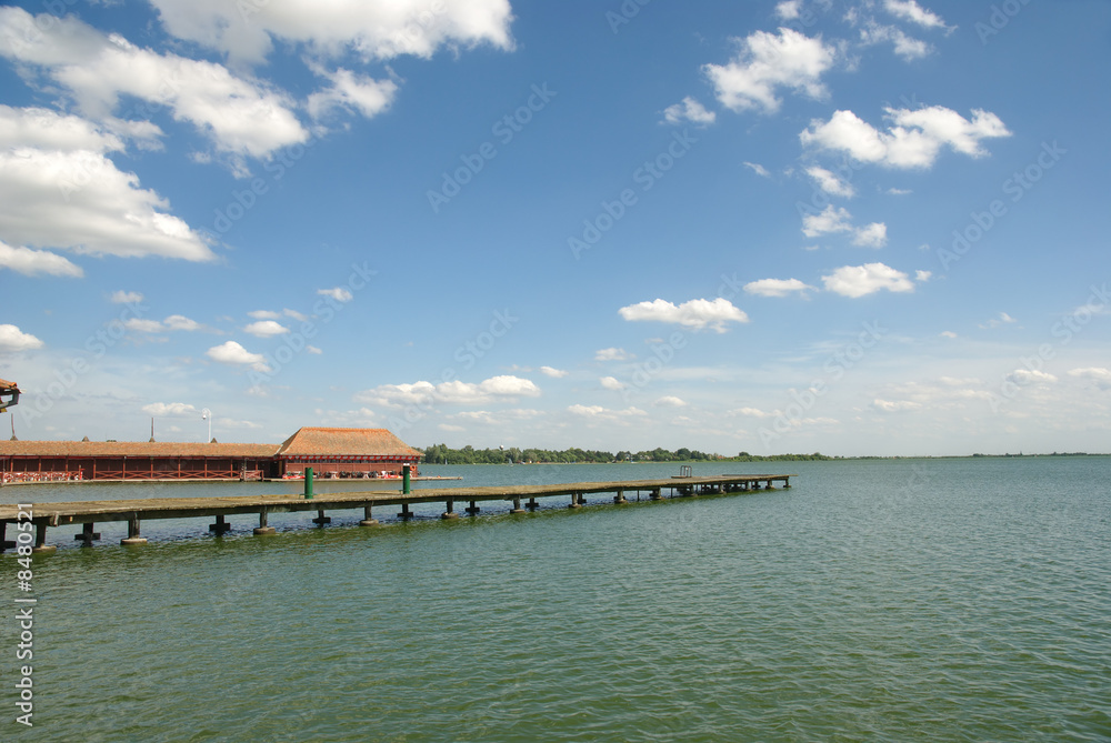 Palic lake near to Subotica, Vojvodina Serbia