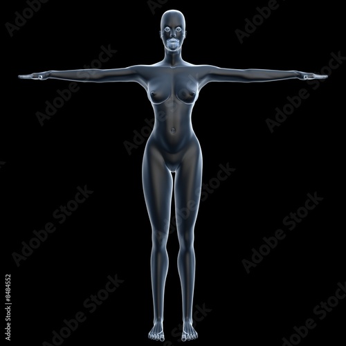 x-ray female body