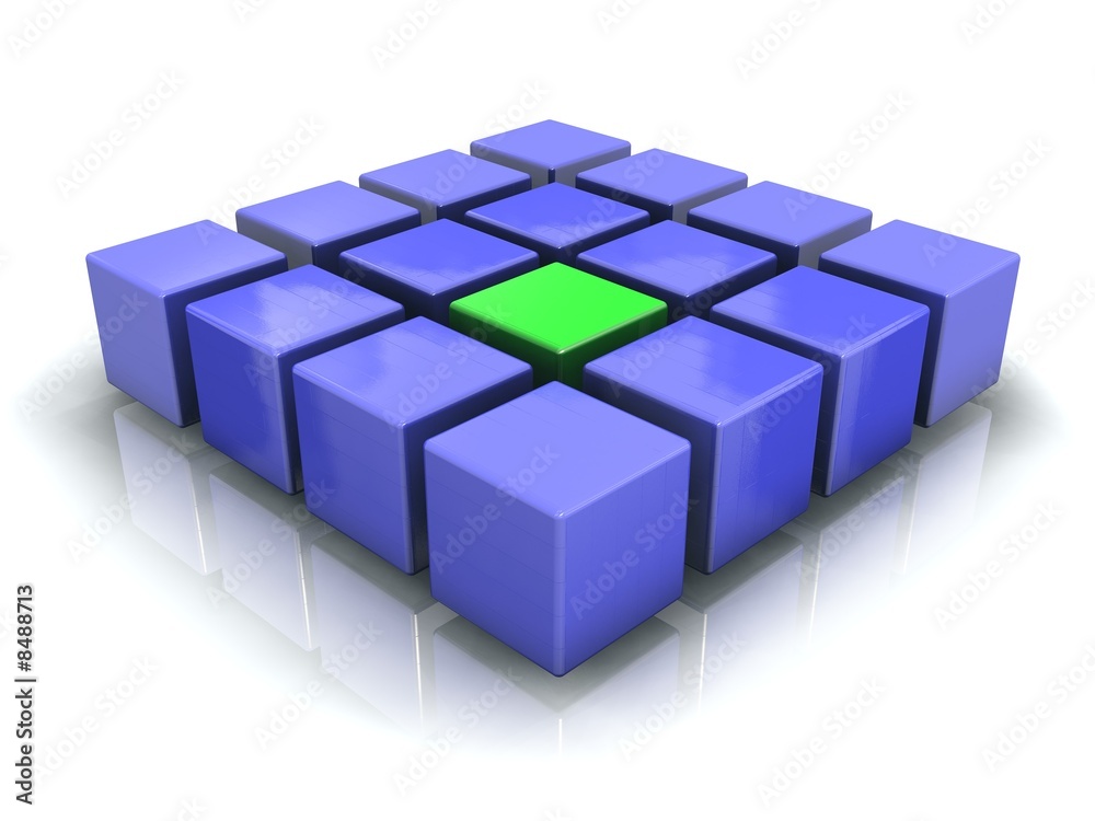Réseau de cubes Réseau de cubes