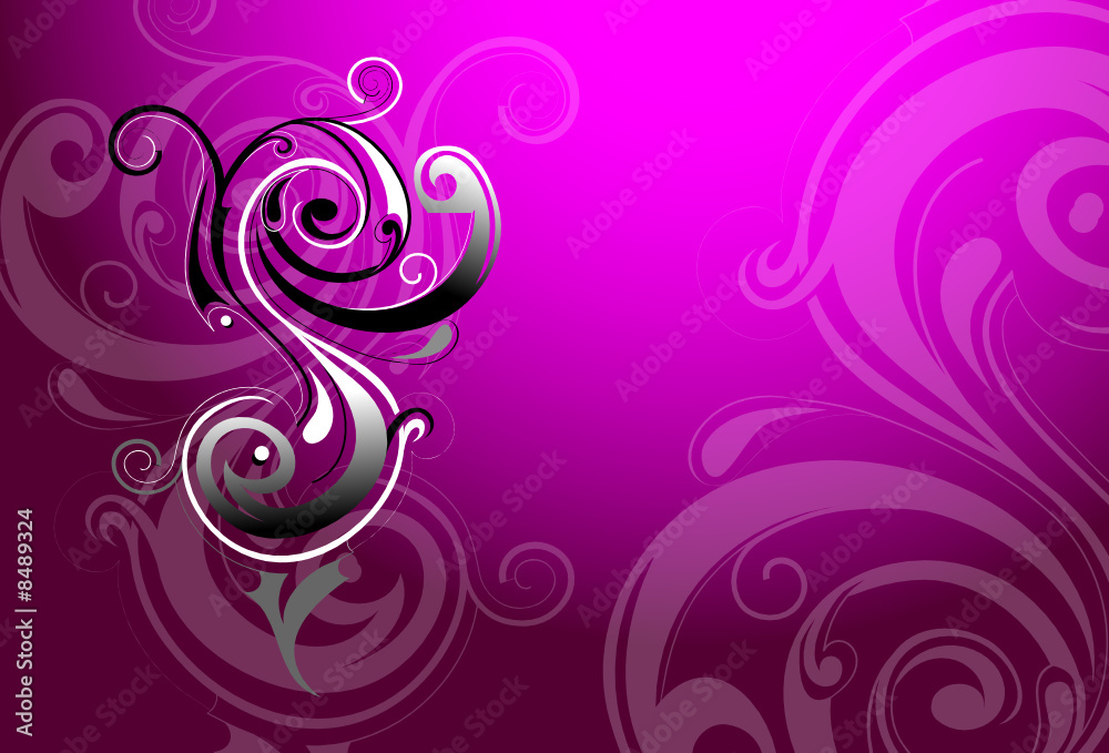 Abstraction with swirls Abstraction with swirls