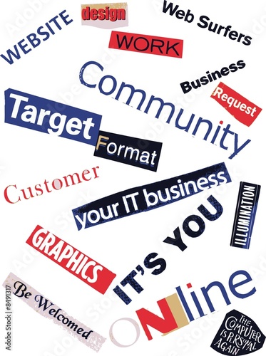 word collage