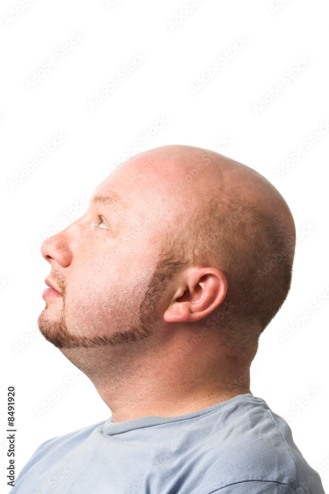 Obraz premium man profile