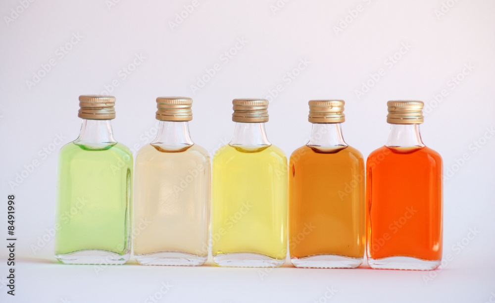 Coloured Bottles