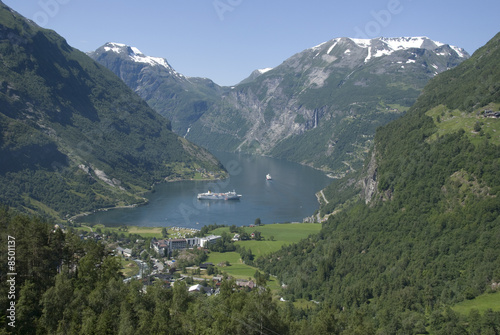 Fjord de Geiranger, Norvège