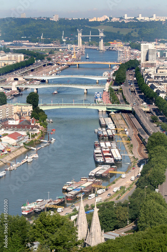 La seine vue du mont Gargan
