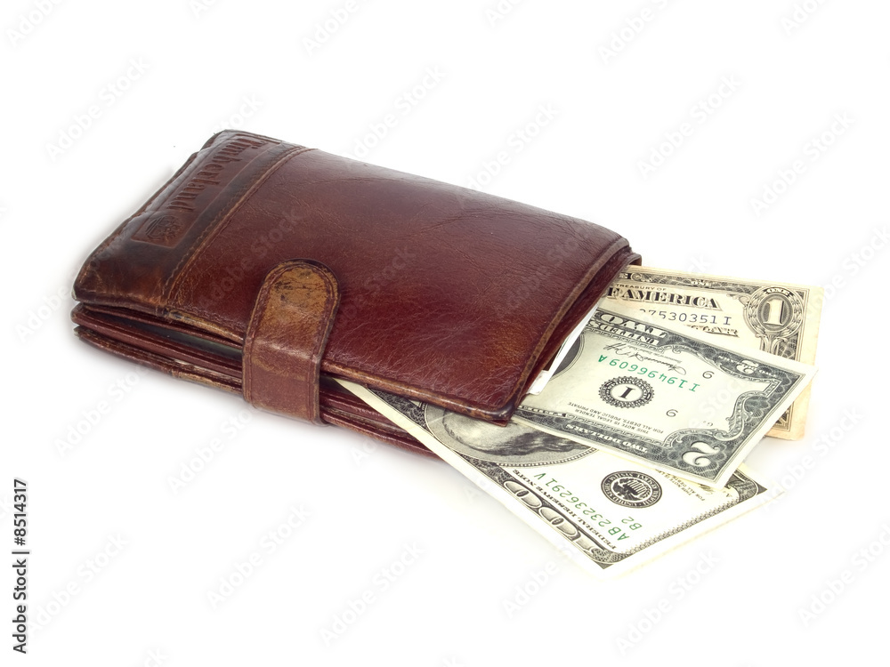 dollars and wallet dollars and wallet