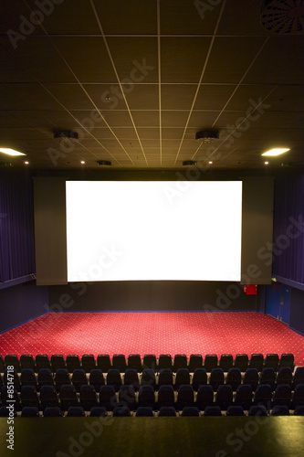 empty cinema auditorium