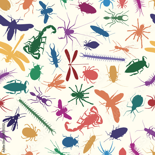 Bugs seamless tile