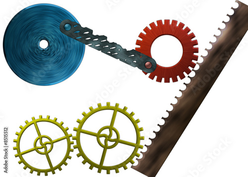 set of pinions illustration