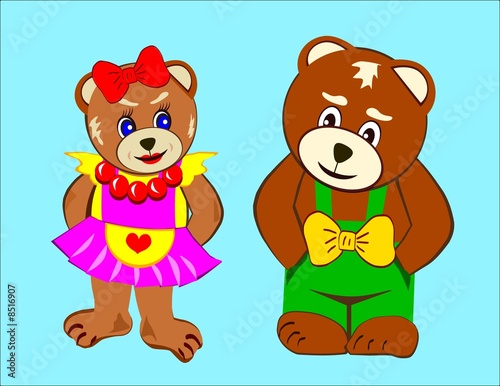Two bears