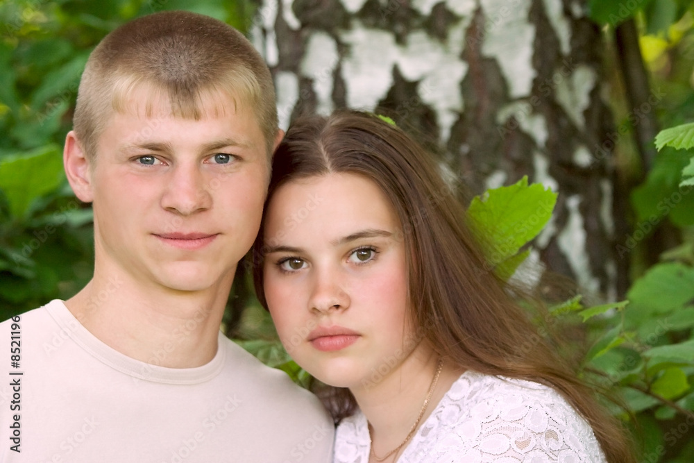 Young pair. Young pair.
