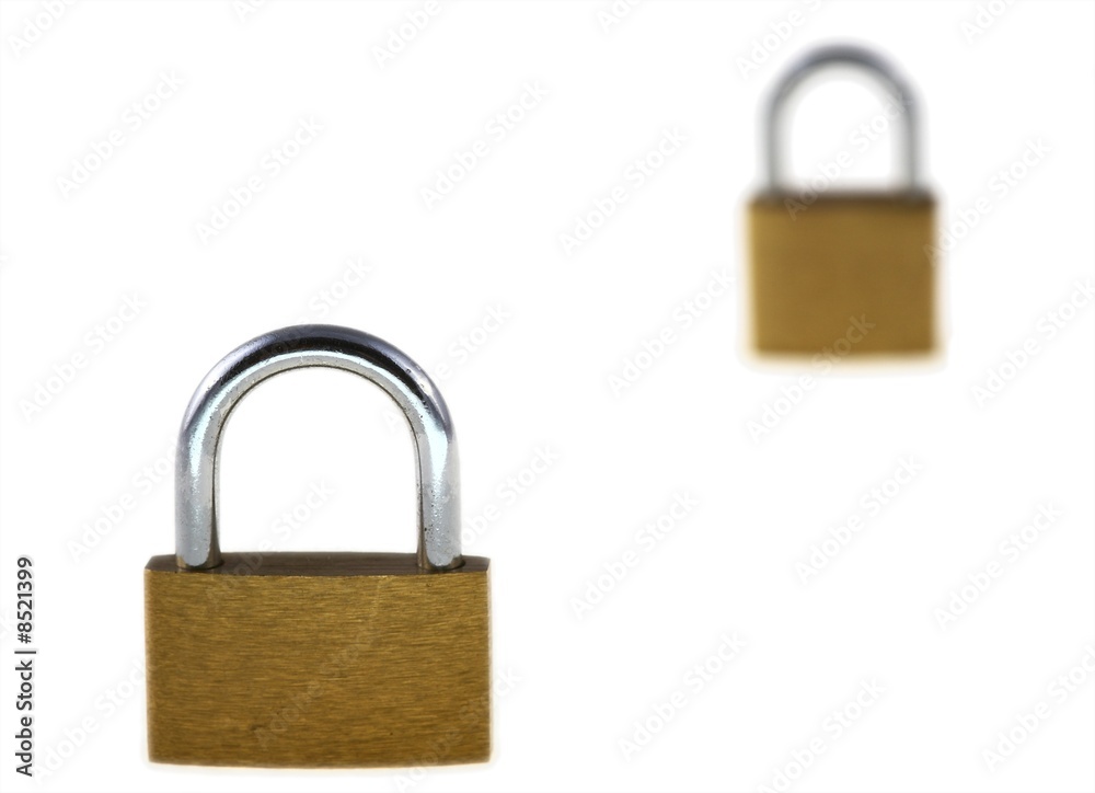 Two close locks Two close locks