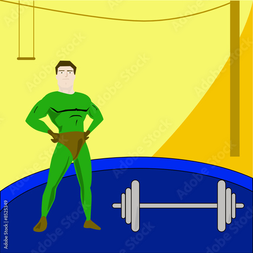 Circus Strong man