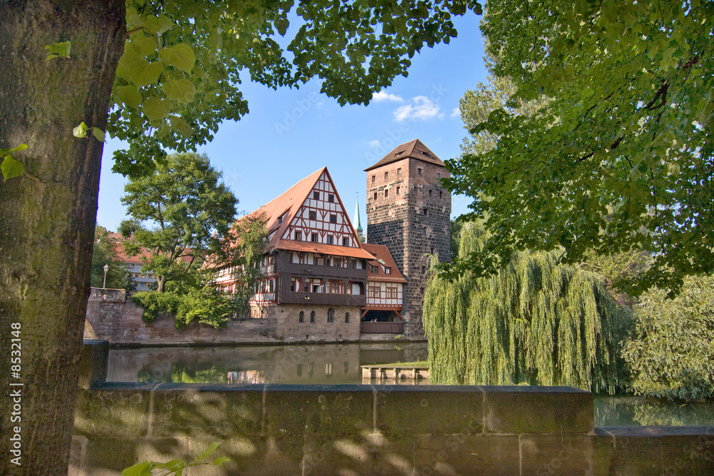 Obraz premium Bayern - Nürnberg - Pegnitz 6