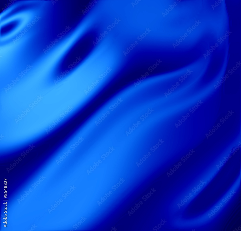 Obraz premium Blue drapes