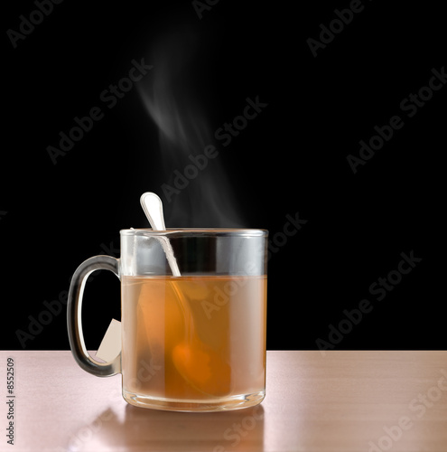 tazza di tea caldo