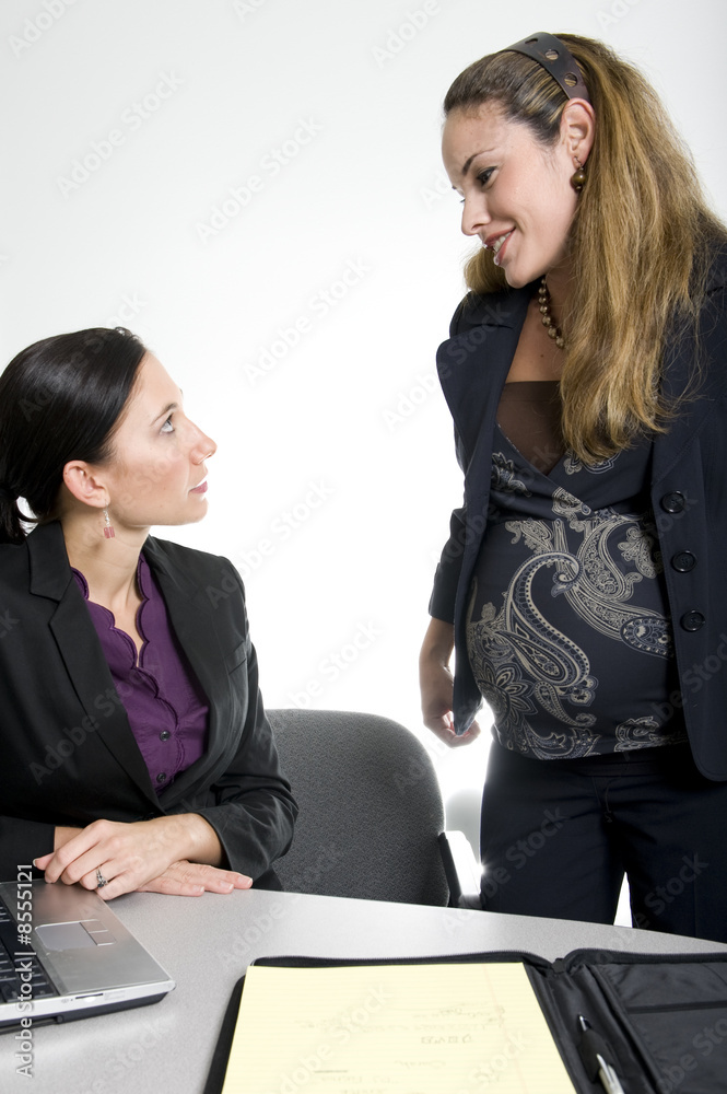 brunette women working in business suit at office brunette women working in business suit at office