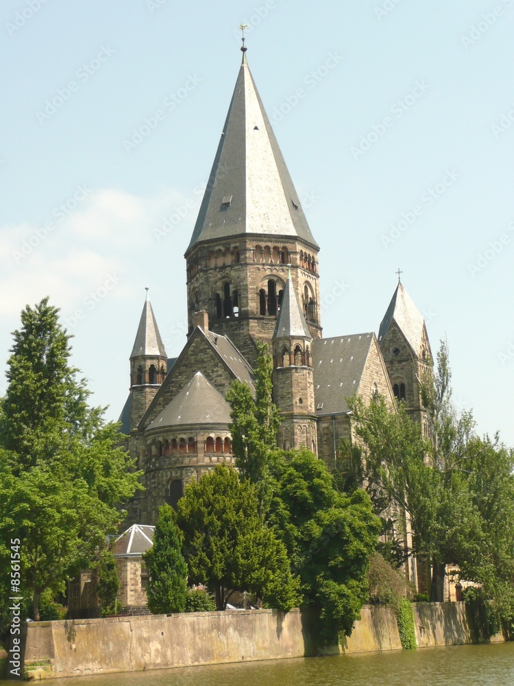 Temple neuf in Metz , France