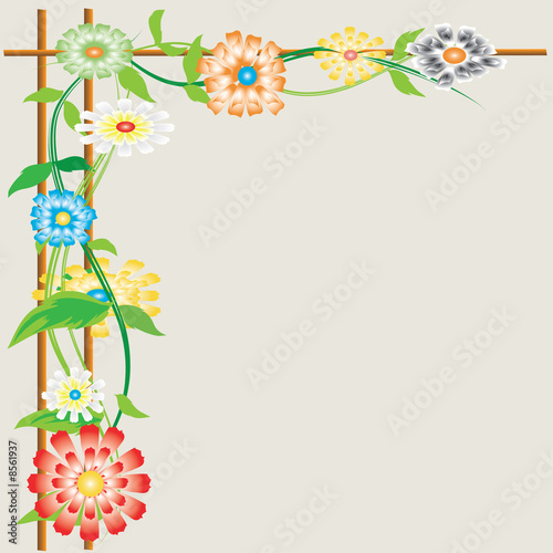 Floral background.