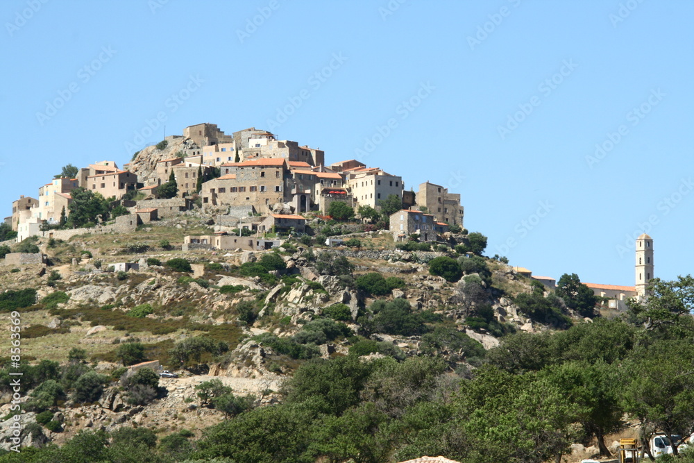 Corse Corsica Côte Calvi Sant'Antonio balagne mediterranee