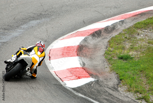 Leaning into corner