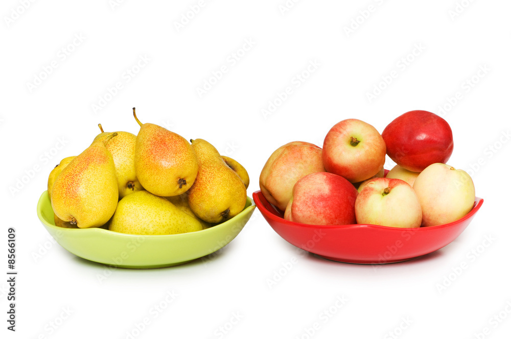 Various frutis isolated on the white background Various frutis isolated on the white background